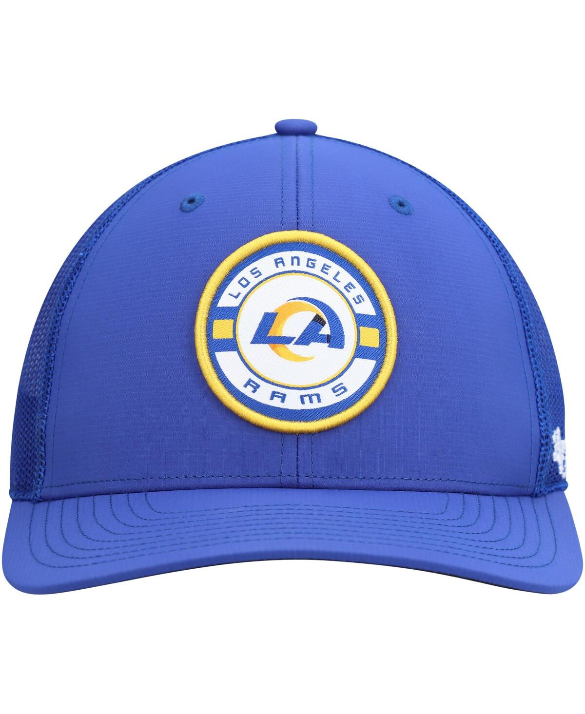 Men's '47 BrandLos Angeles Rams Berm Trucker Adjustable Hat - Royal