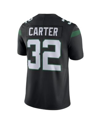 Men's Michael Carter Black New York Jets Vapor Untouchable Limited Jersey