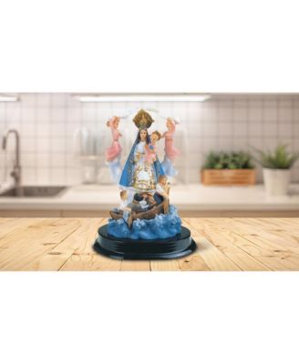 5"H Our Lady of Charity Statue Our Lady of El Cobre Holy Figurine Religious Decoration Home Decor Perfect Gift for House Warming, Holidays and Birthdays