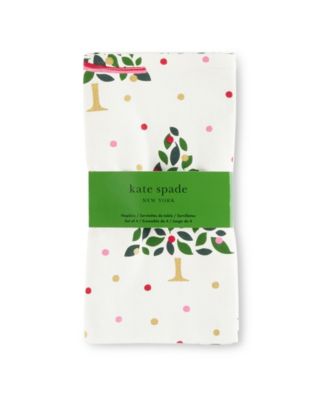 Holiday Confetti Cloth Napkins 4-Pack Set, 20" x 20"