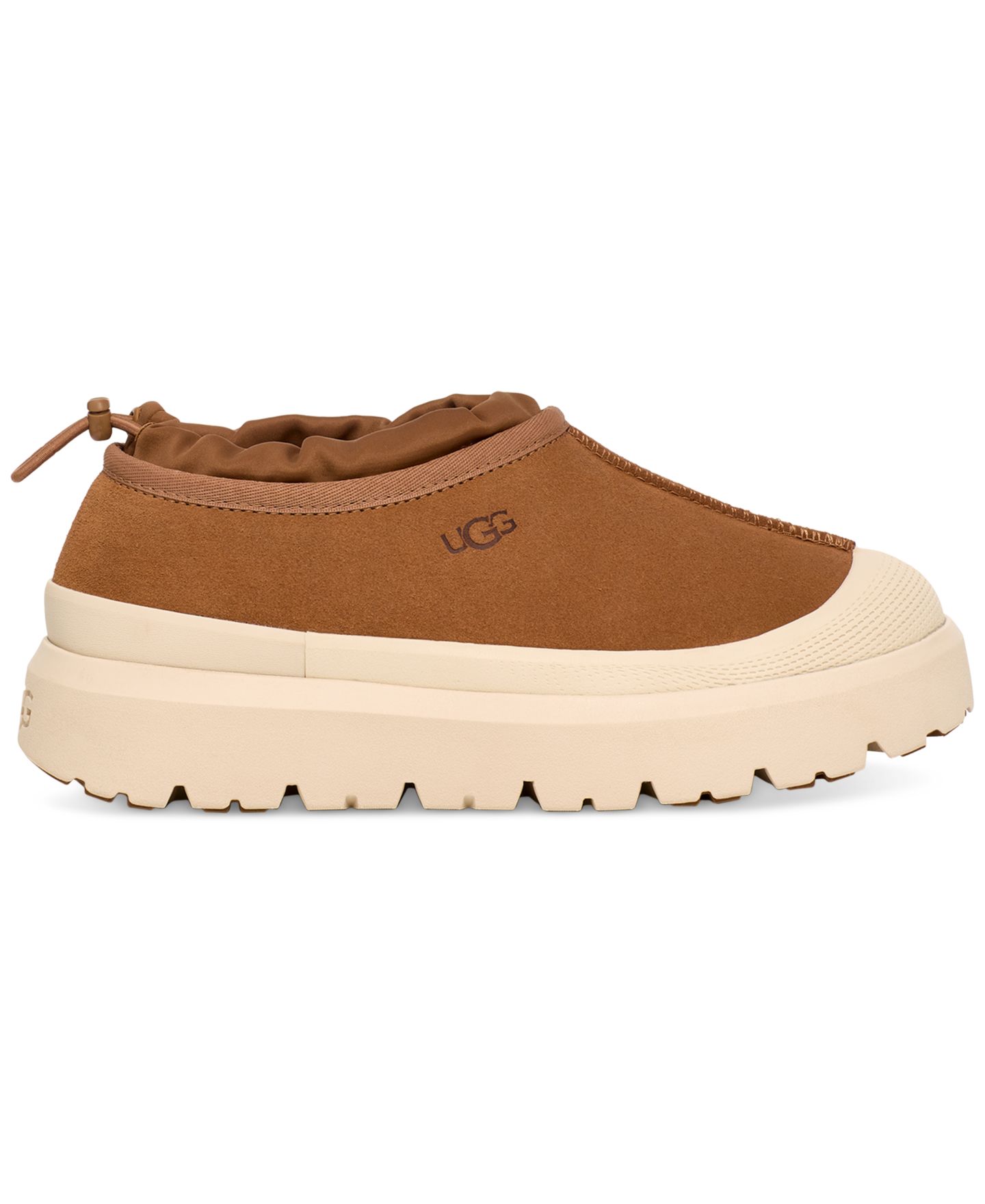 Мужские сабо UGG Tasman Weather Hybrid, цвет: Каштановый — фото 2
