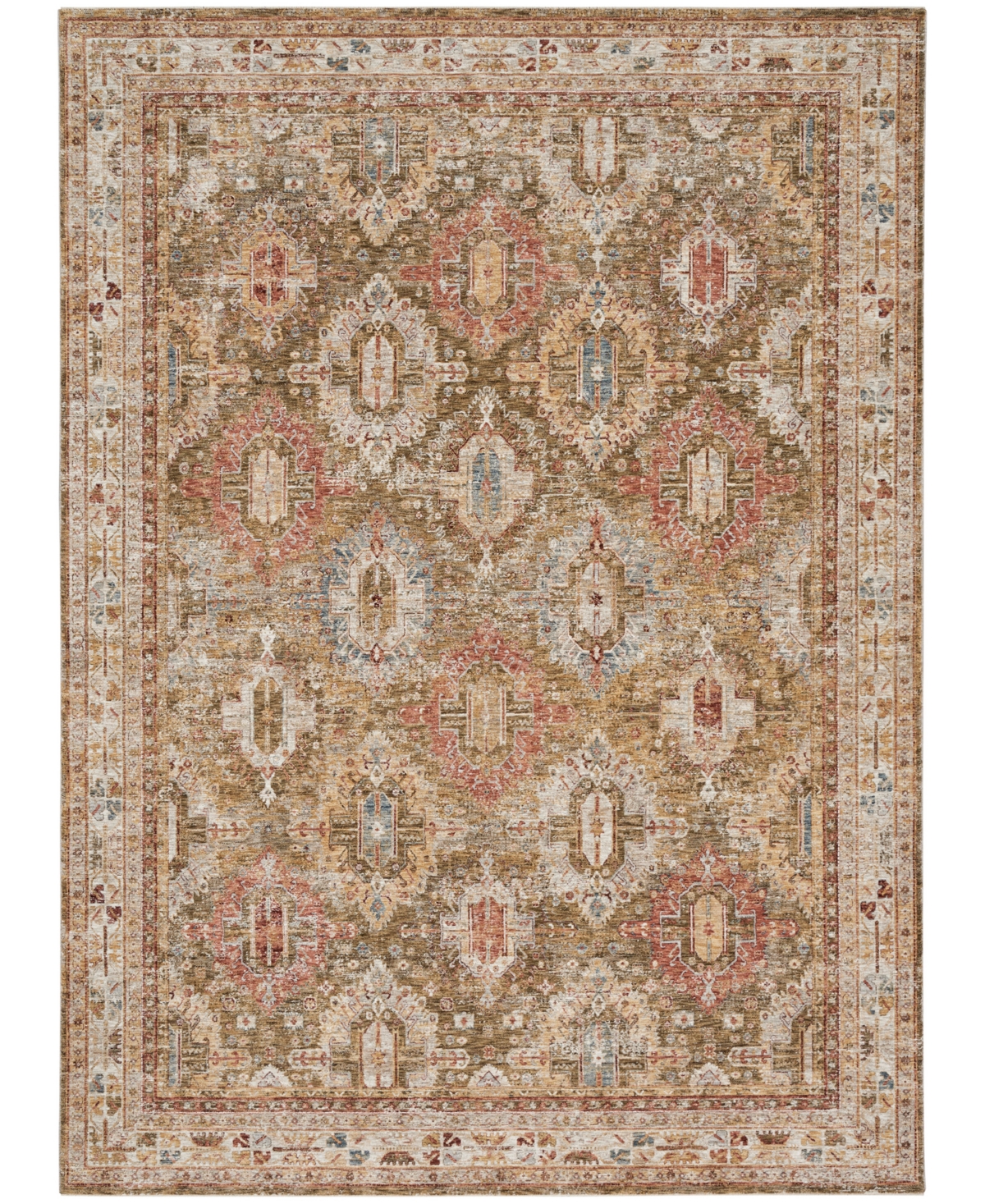 Nourison Home Sahar SHR01 9'3in x 12'7in Area Rug - Green