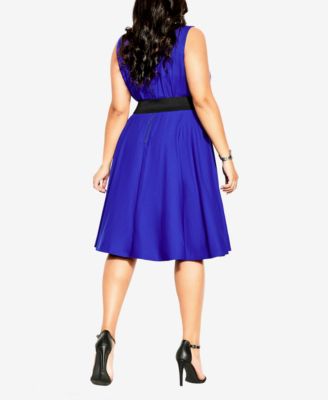 Women's Vintage Veronica Pleated Dress