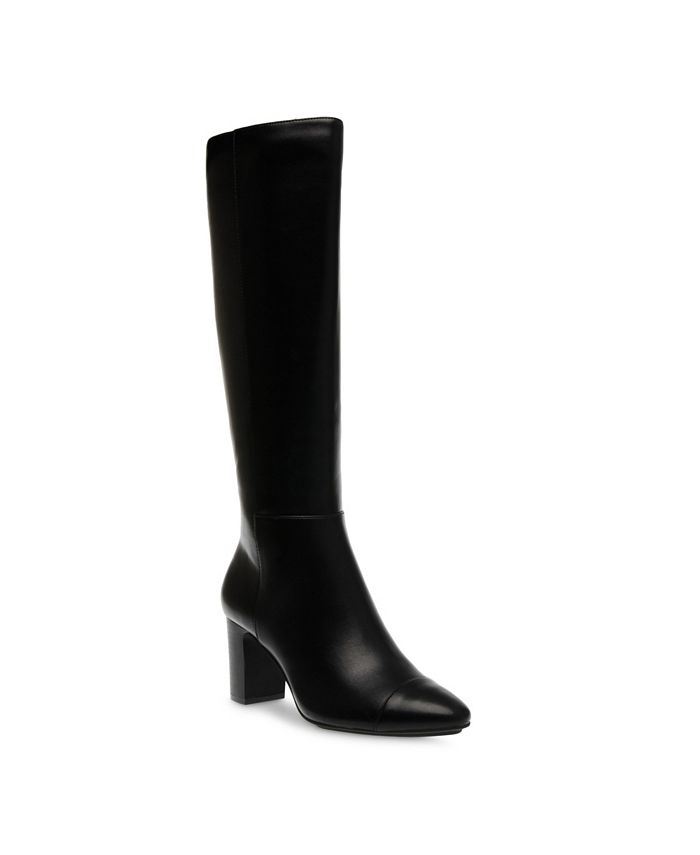 Women s Spencer Almond Toe Knee High Wide Calf Boots