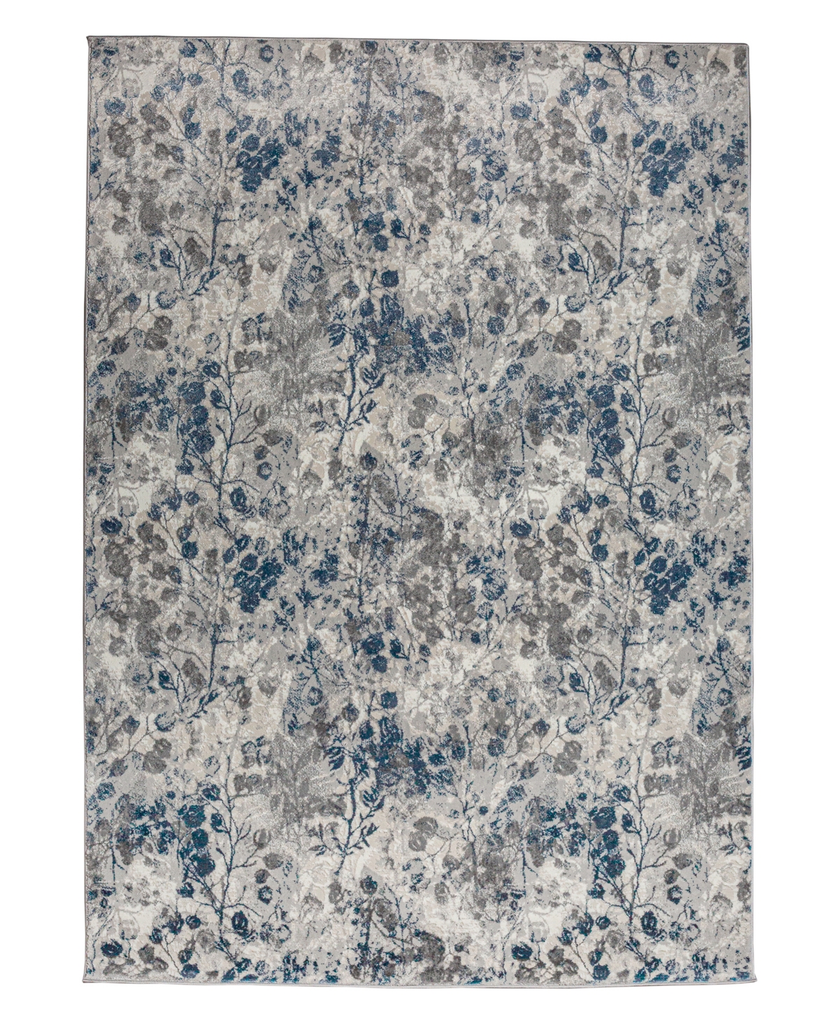 Km Home Teola 1242 7'10in x 10'6in Area Rug - Blue