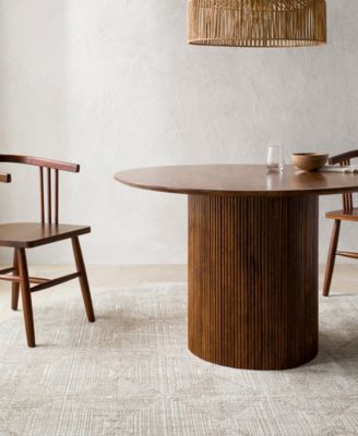 Masterpiece High-Low MPC-2312 6'7" x 6'7" Round Area Rug