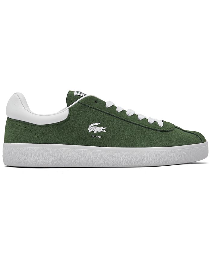 Lacoste Women's Baseshot Suede Casual Sneakers from Finish Line - Macy's