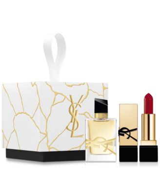 Yves Saint Laurent 2 Pc. Libre Eau de Parfum Lipstick Mini Ornament Gift Set Macy s