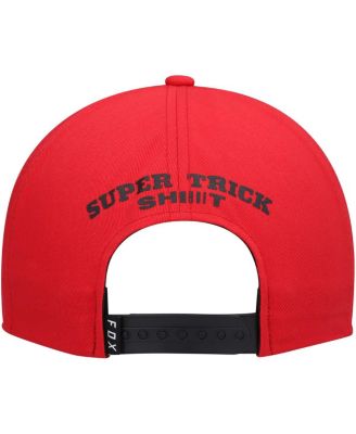 Men's White Super Trik Snapback Hat