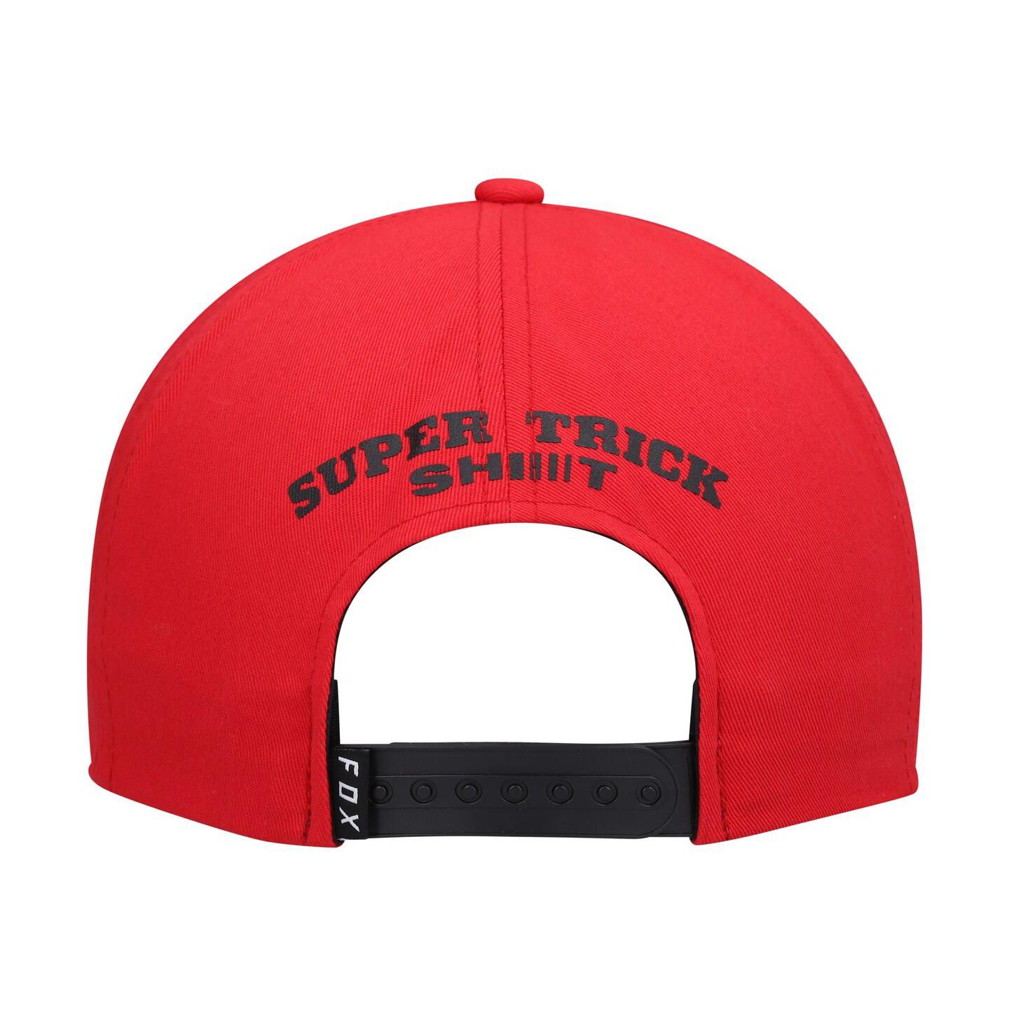 Мужская кепка Fox White Super Trik Snapback Hat — фото 5