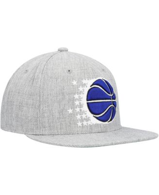 Men's Heather Gray Orlando Magic Hardwood Classics 2.0 Snapback Hat
