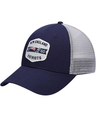 Fan Favorite Men's Navy, White New England Patriots Gannon Snapback Hat