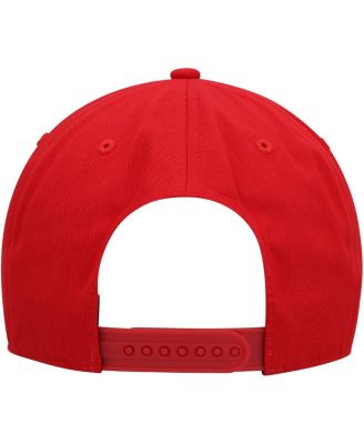 Men's Red Houston Rockets Hitch Snapback Hat