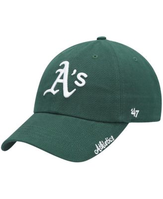 Women's Green Oakland Athletics Team Miata Clean Up Adjustable Hat