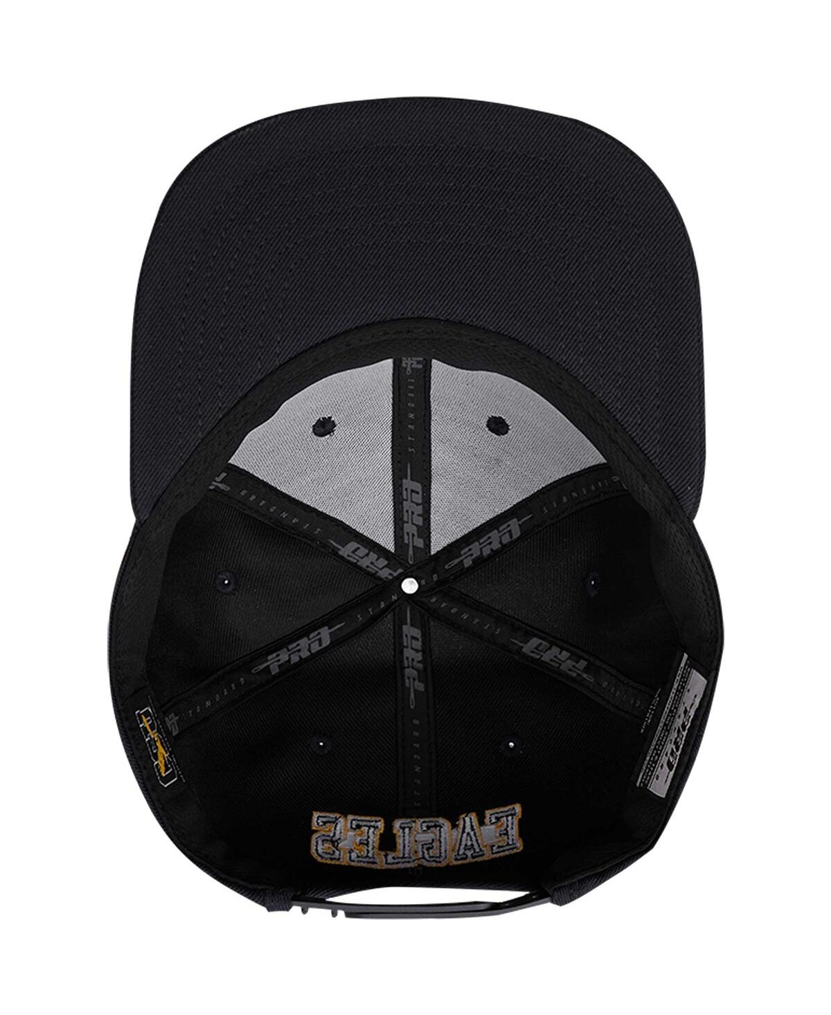 Shop Pro Standard Men's  Black Coppin State Eagles Arch Over Logo Evergreen Snapback Hat