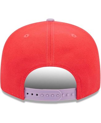 Men's Red, Purple Los Angeles Dodgers Spring Basic Two-Tone 9FIFTY Snapback Hat