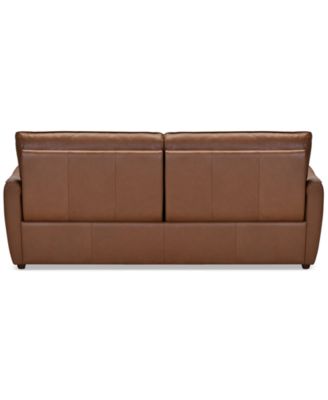Polner 91" Leather Power Motion Sofa, Created for Macy's