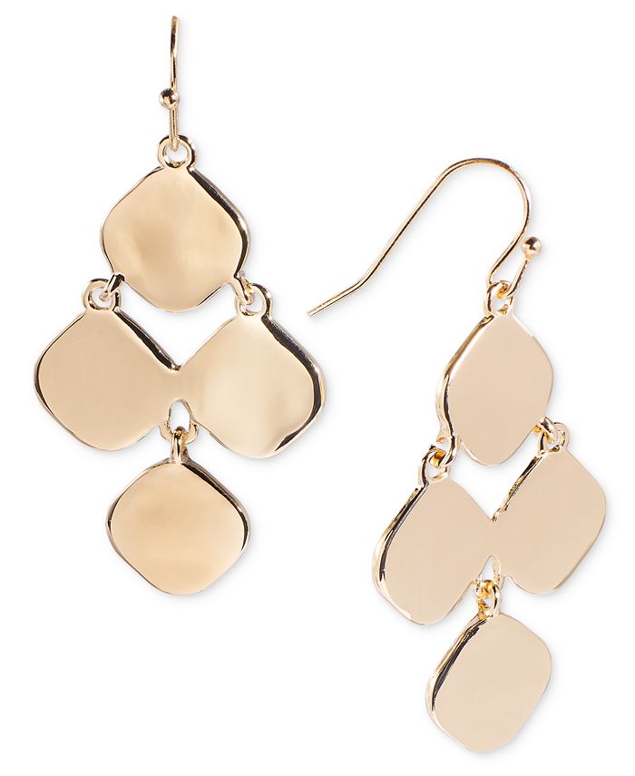 Style & Co GoldTone Chandelier Earrings, Created for Macy's Macy's