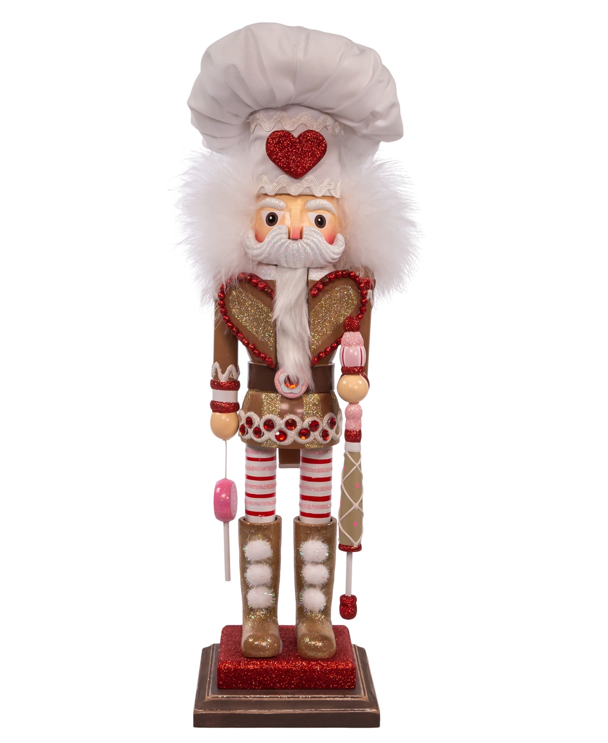 Kurt Adler Hollywood Gingerbread Chef Nutcracker
