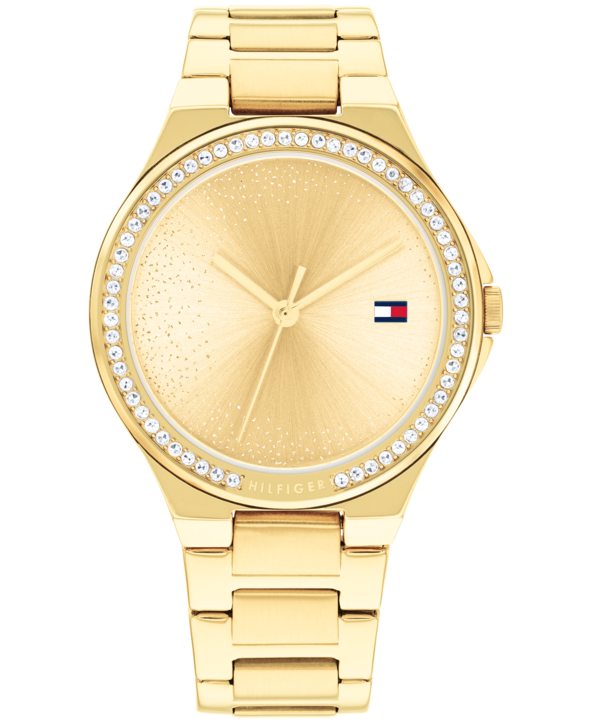 Shop Tommy Hilfiger Women's Quartz Gold-tone Stainless Steel Watch 36mm