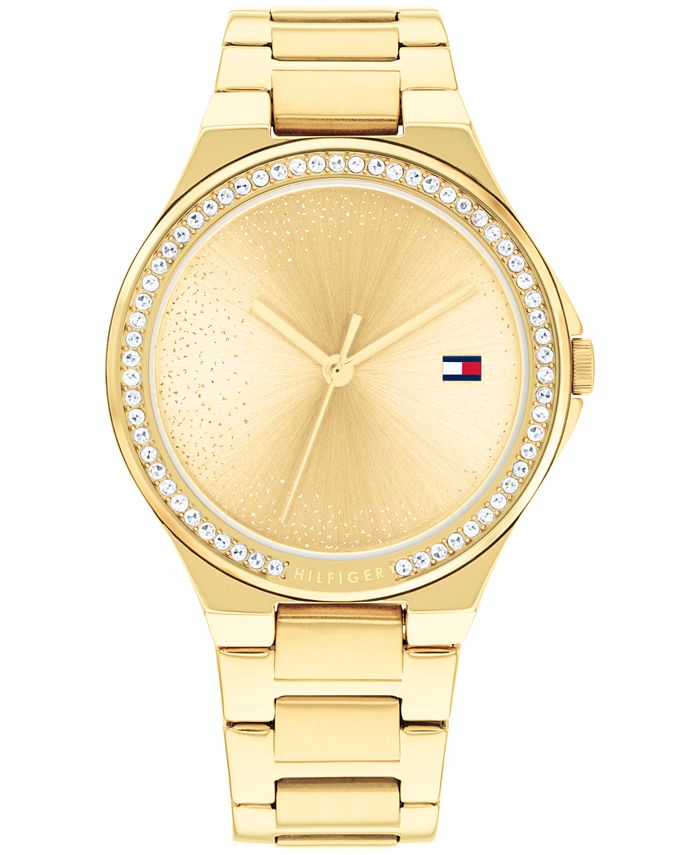 Tommy hilfiger 2025 women's watch gold