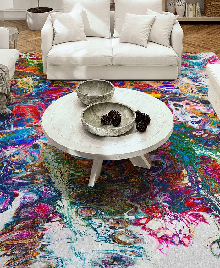 Addison Karina Outdoor Washable AKC31 10' x 14' Area Rug - Macy's