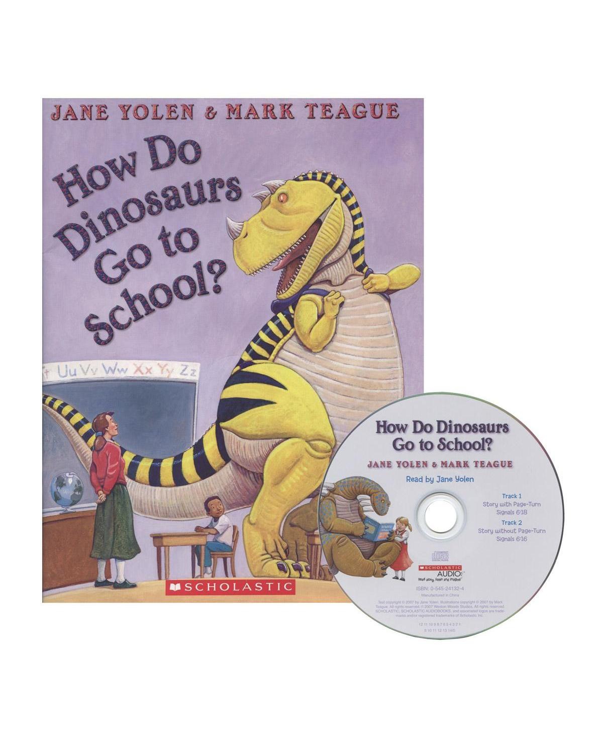 Kaplan Early Learning How Do Dinosaurs Book and Cd - Set of 3