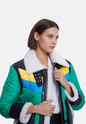 Women's Shearling Ski Coat