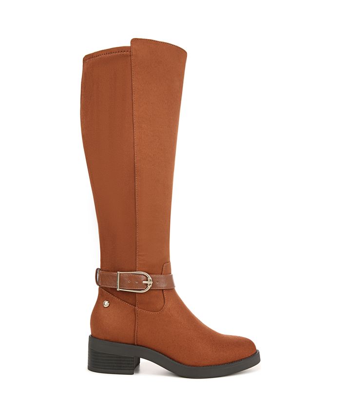 LifeStride Brooks-wc Stivali Donna Alti Al Ginocchio - Tomaia In Microsuede Riciclata, Tacco 2,5 Cm, Sistema Soft - 3