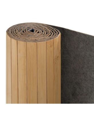 Room Divider Bamboo 98.4"x65" Natural