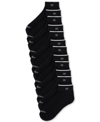 Women's 6-Pk. Solid Cushion Quarter Socks 