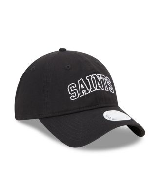 Women's Black New Orleans Saints Collegiate 9TWENTY Adjustable Hat