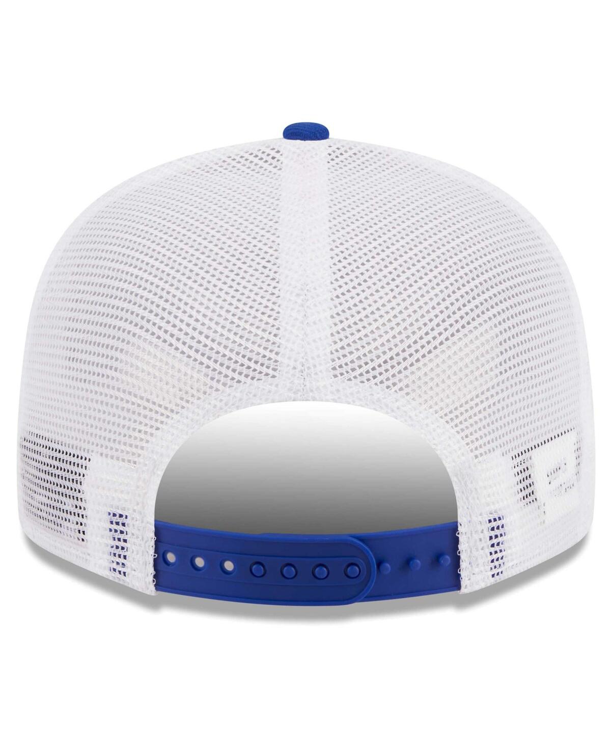 Men's New Era White Golden State Warriors Tear Trucker 9FIFTY Adjustable Hat - White