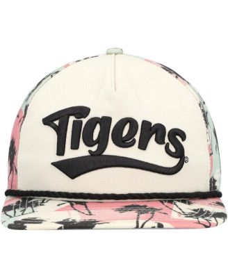 Men's Cream Clemson Tigers High Tide Golfer Snapback Hat