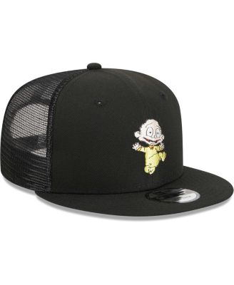 Men's Black Rugrats Dil Trucker 9FIFTY Snapback Hat