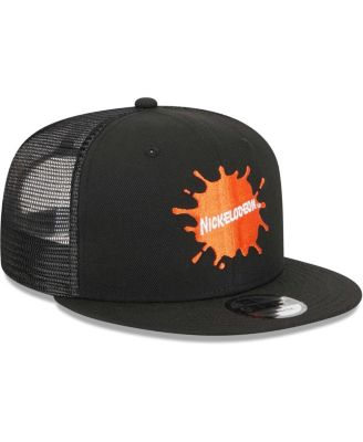 Men's Black Nickelodeon Splat Trucker 9FIFTY Snapback Hat