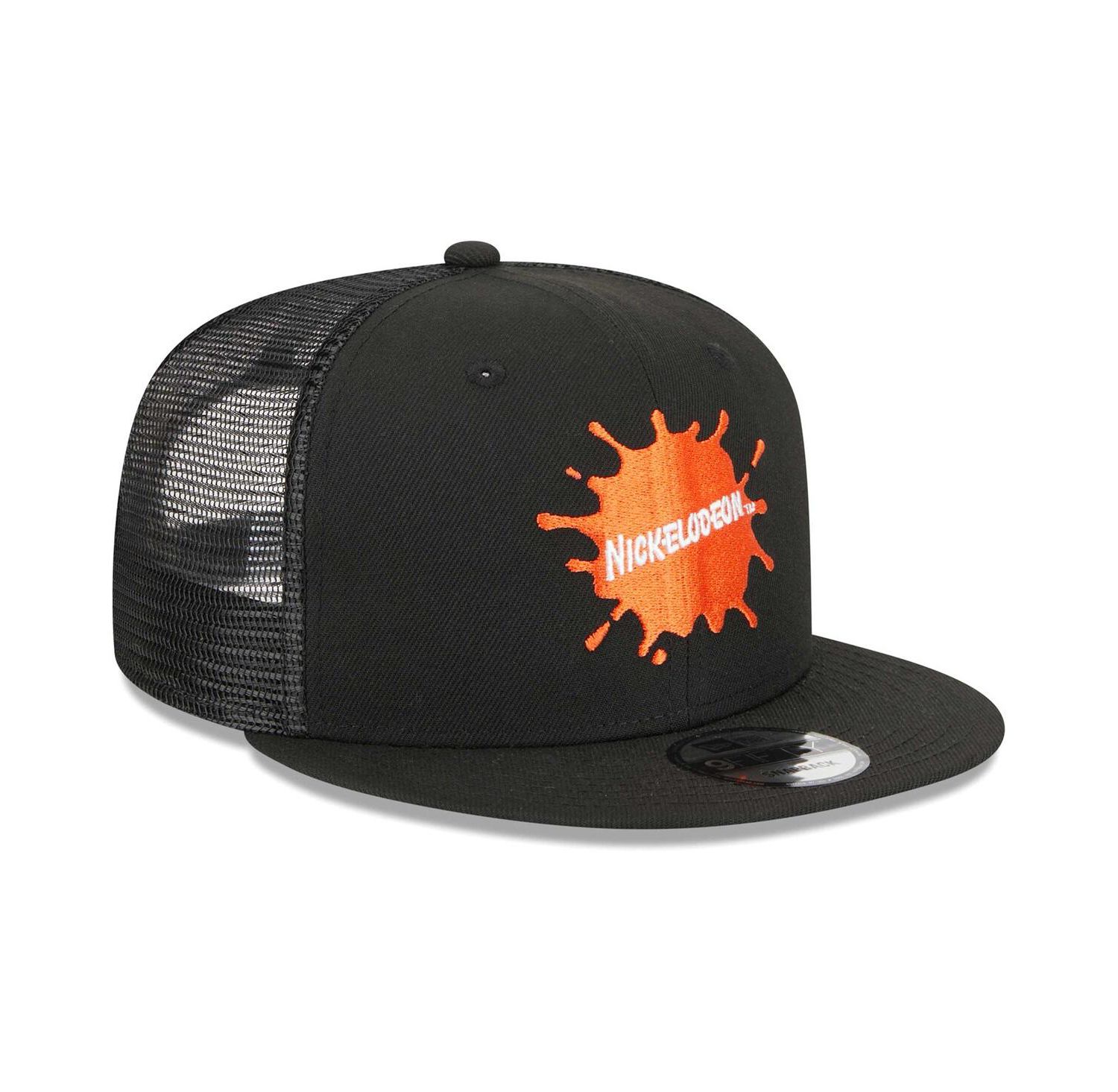 Men's Black Nickelodeon Splat Trucker 9FIFTY Snapback Hat