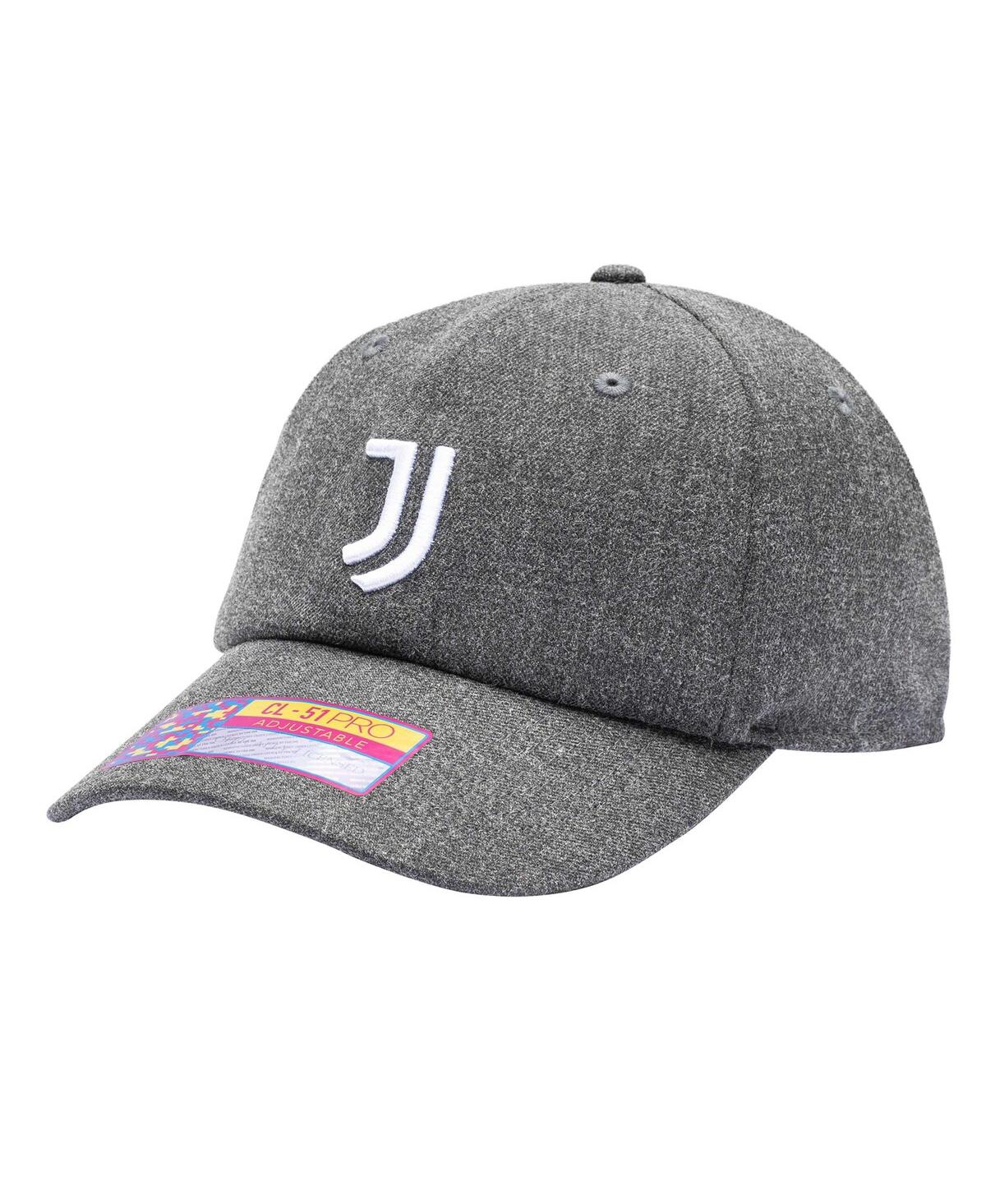 Fan Ink Men's Heather Black Juventus Berkeley Classic Adjustable Hat