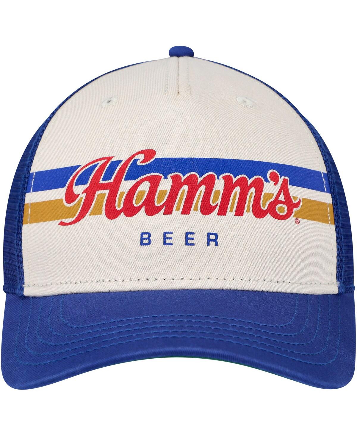 AMERICAN NEEDLE MEN'S AMERICAN NEEDLE CREAM, ROYAL HAMMS SINCLAIR SNAPBACK HAT 