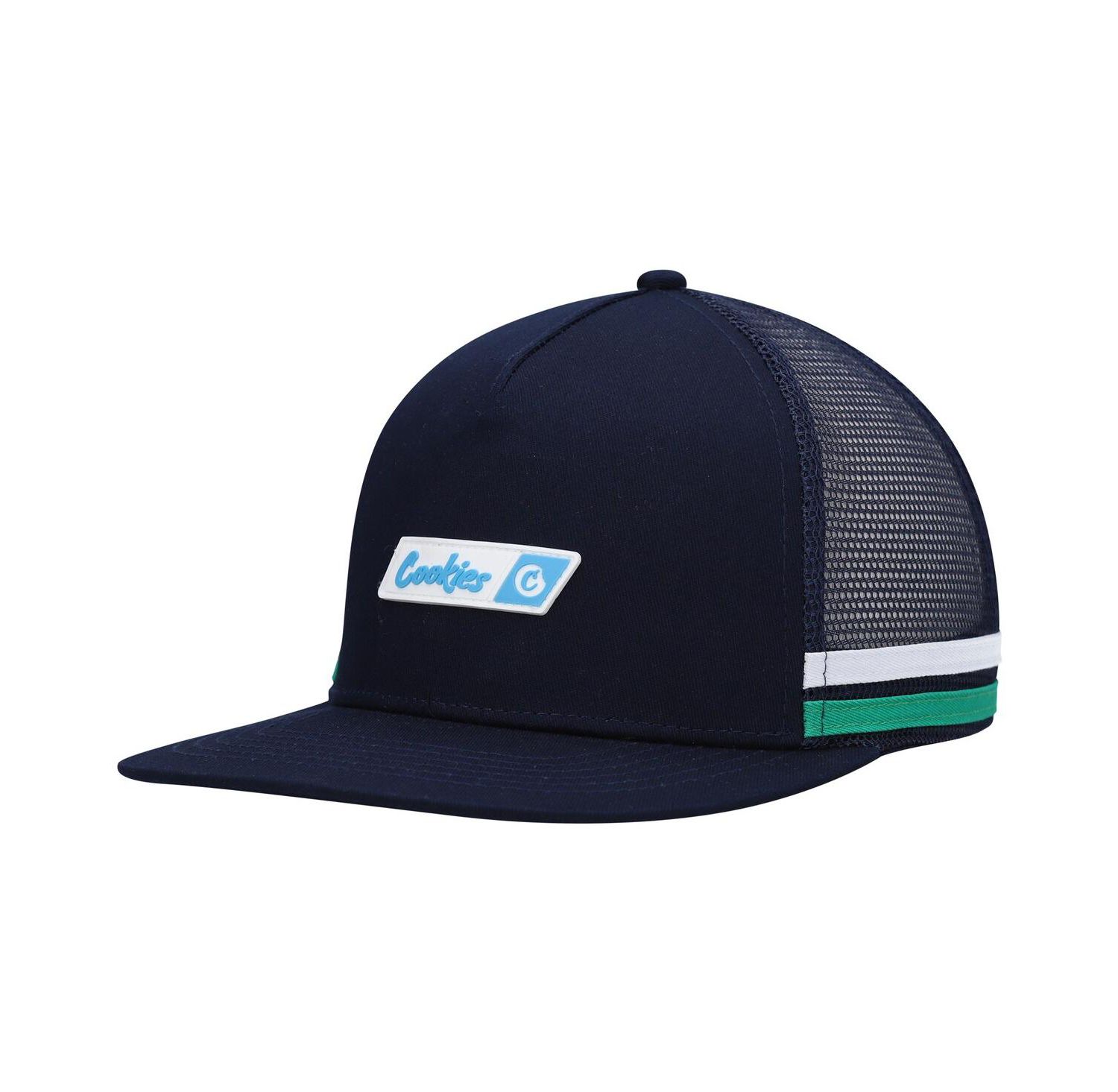 Men's Navy Bal Harbor Trucker Snapback Hat