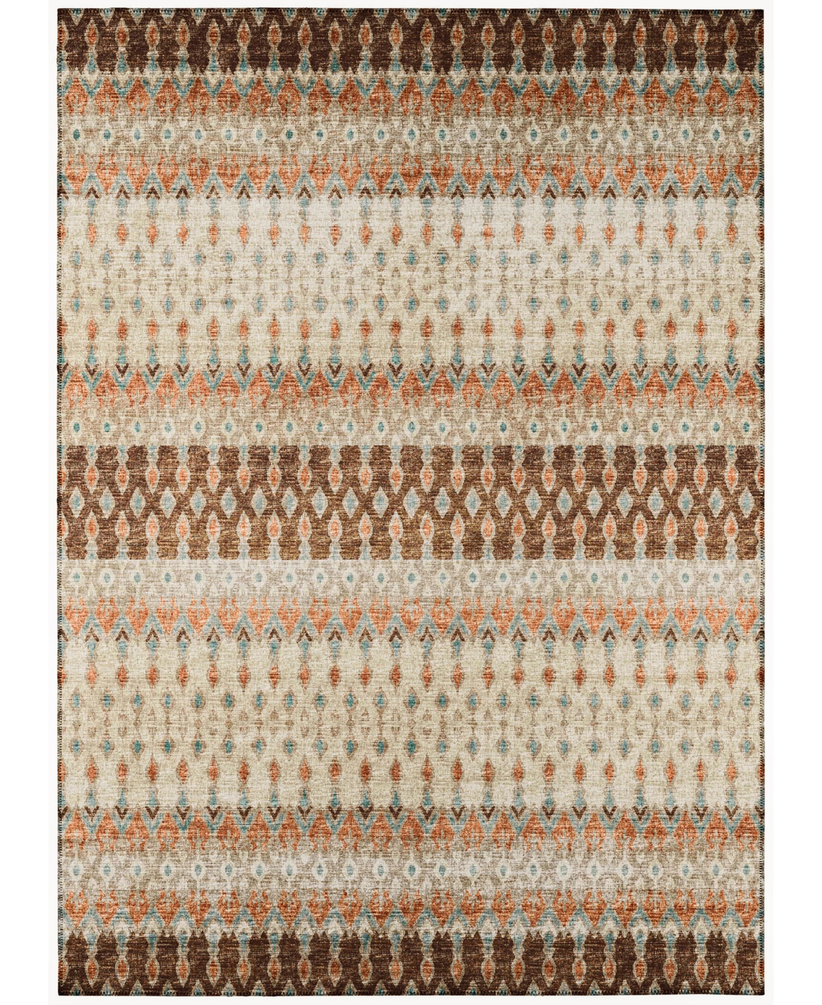 Addison Bravado Outdoor Washable ABV31 8' x 10' Area Rug - Saffron