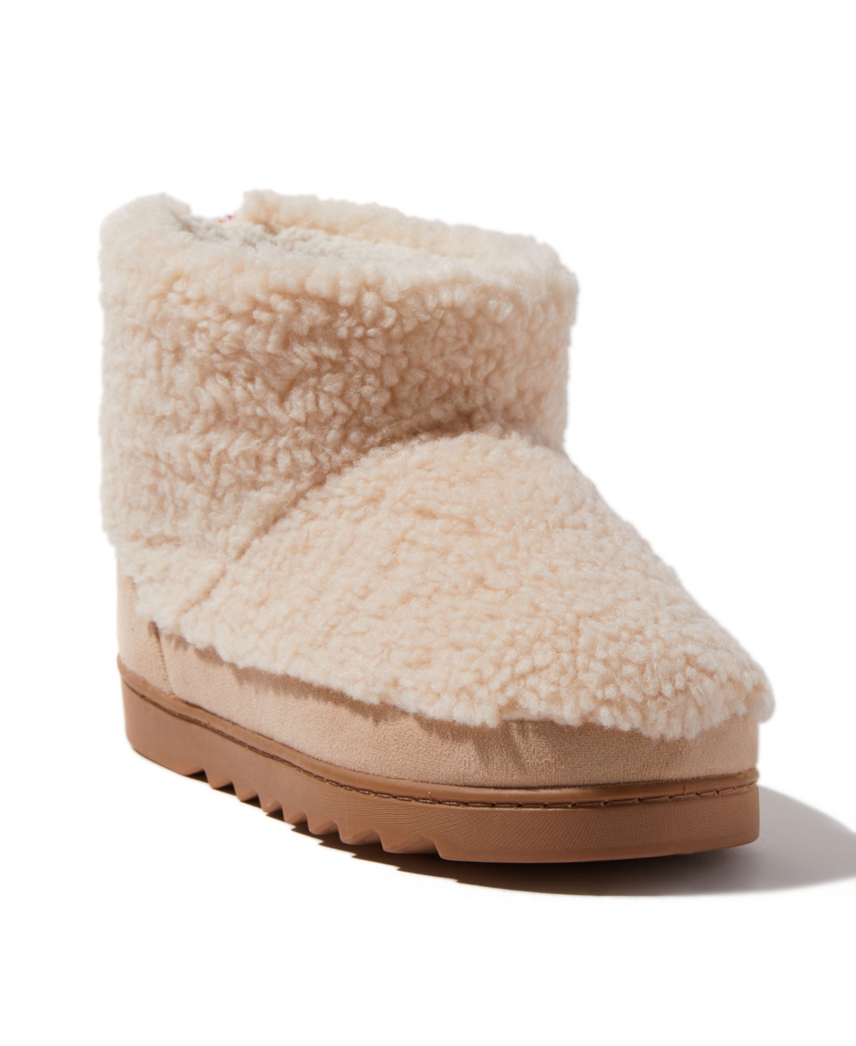 Women's Whitney Teddy Bootie Slippers - CrÃ¨me Brulee