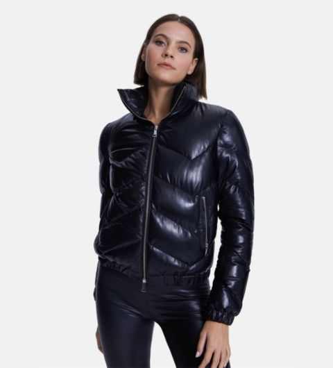 Женские куртки Furniq UK Fashion Jacket, Nappa Black