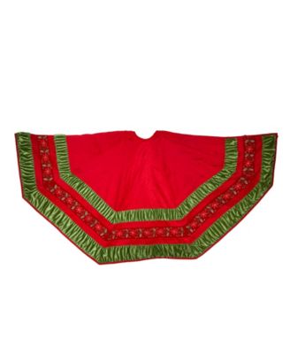 72" Gathered Border Tree Skirt