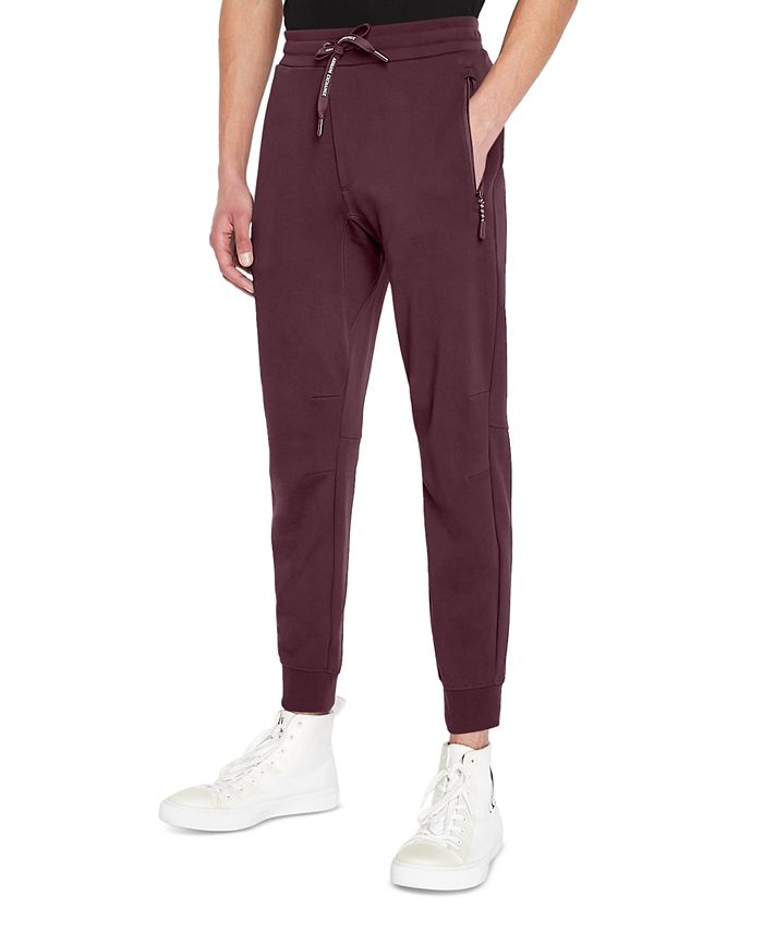 A|X Armani Exchange Men's Classic-Fit French Terry Drawstring Joggers ...