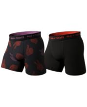Fruit of the Loom® 4-pk. Premium Cotton Boxers-JCPenney, Color: Gray Red  Black
