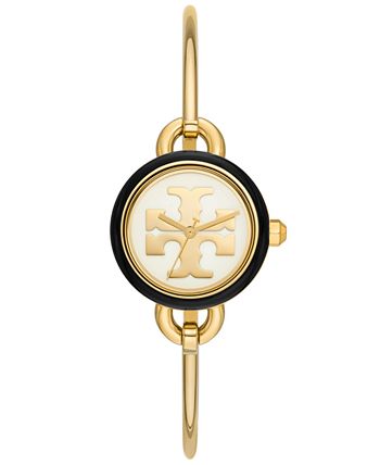Tory Burch Women's The Miller Gold-Tone Stainless Steel Bangle