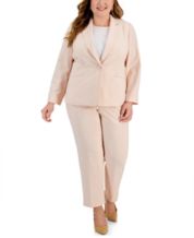 Pink Pant Suit Plus Size Suits - Macy's