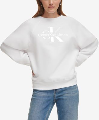 Women's Foil-Sliced Monogram Logo Sweatshirt