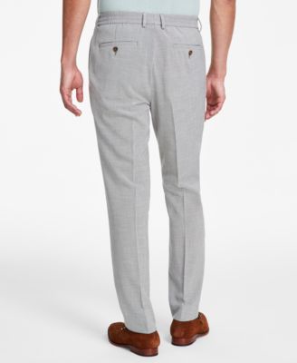 Men's Slim-Fit Mini-Houndstooth Suit